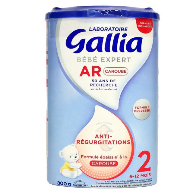 Gallia Bebe Expert Ar 2 Caroube Lait Pdre B/800G