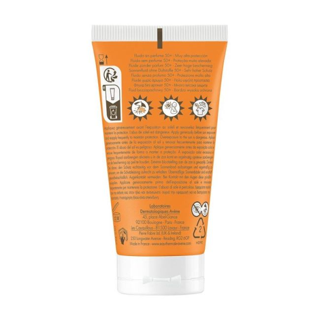 Avene Solaire Spf50+ Fluide Sans Parfum T/50Ml