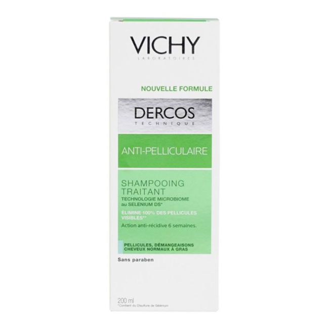 Dercos Ds Shampooing Antipelliculaire Cheveux Gras Fl/200Ml