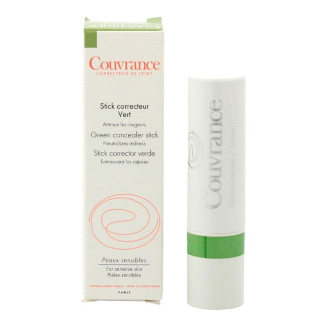 Avene Couvrance Stick Correcteur Vert Hyperchromie Rouge T/4G
