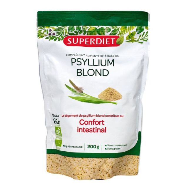 Superdiet Psyllium Blond Bio Tegument Pot/200G