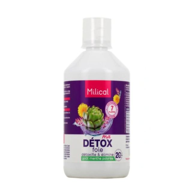 Milical Detox Boisson A Diluer Ma Detox Foie Fl/500Ml