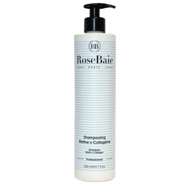 Rosebaie Shampooing Biotine + Collagene Fl Pompe/500Ml
