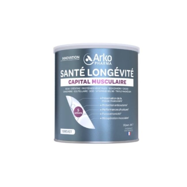 Sante Longevite Capital Musculaire Pdr Pot/300G