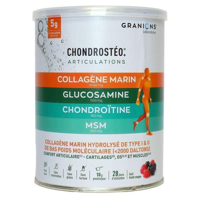 Chondrosteo + Collagene Marin Pdr Pot/280G