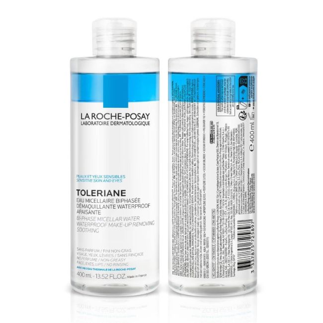 La Roche Posay Eau Micellaire Biphasee Ultra Waterproof Fl/400Ml