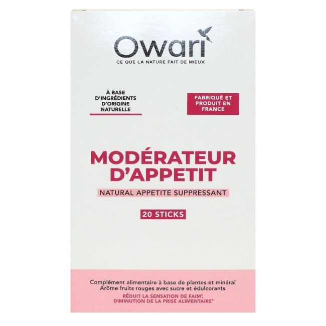 Owari Moderateur D'appetit 20 Sachets