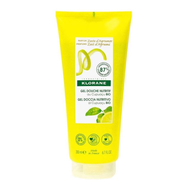 Klorane Soins Du Corps Gel Douche Zeste D'agrumes T/200Ml