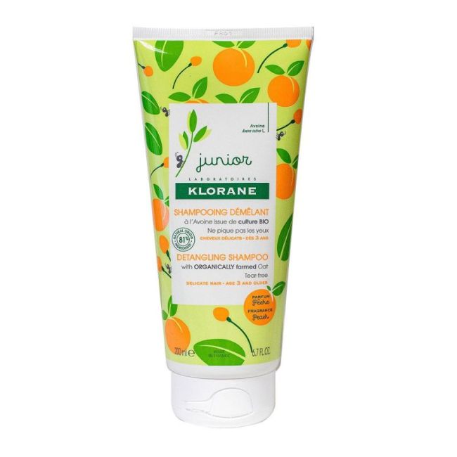 Klorane Junior Shampooing Demelant Peche T/200Ml
