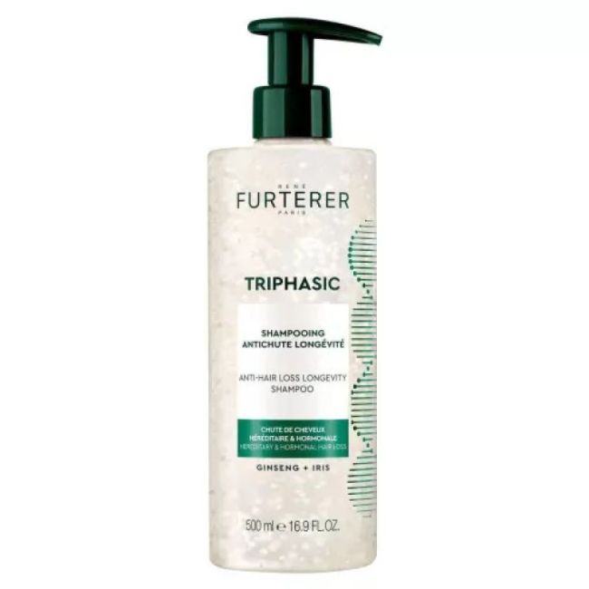 Rene Furterer Triphasic Gentech Shampooing Antichute Longevite Fl Pompe/500Ml
