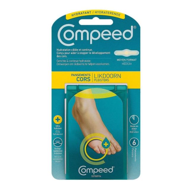 Compeed Soin Du Pied Pans Hydratant Cors B/6