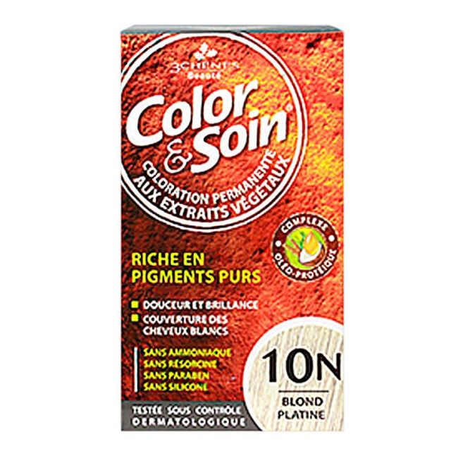 Color&Soin Kit Coloration Permanente 10N Blond Platine