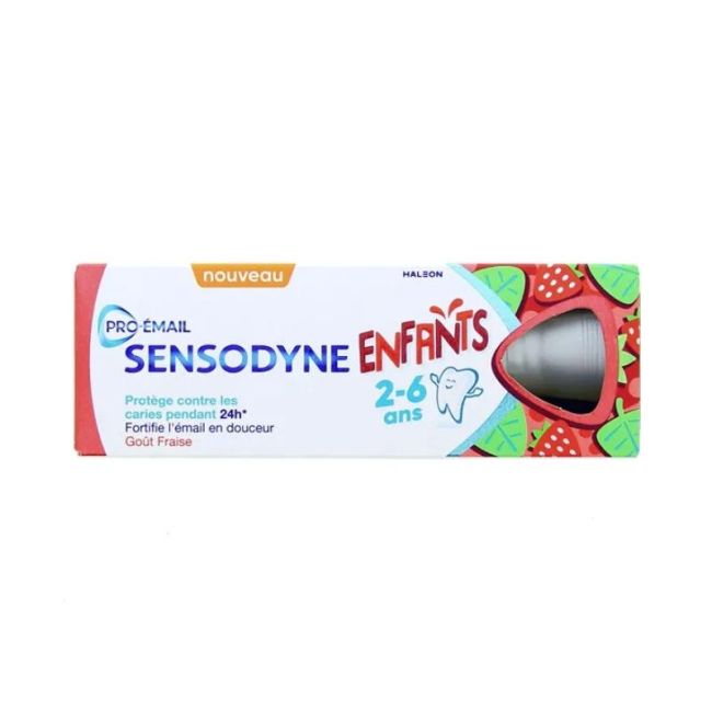 Sensodyne Pro Email Enfant Dentifrice Menthe Douce 0-6Ans T/50Ml