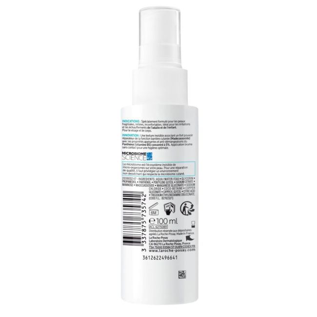 Cicaplast La Roche Posay Spray B5 Reparateur Apaisant Anti-Demangeaisons Fl/100Ml