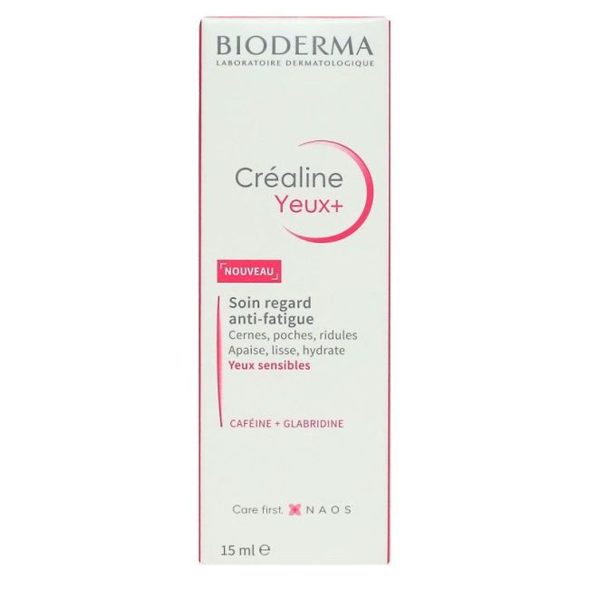 Bioderma Crealine Yeux+ Cr Soin Regard Anti-Fatigue T/15Ml