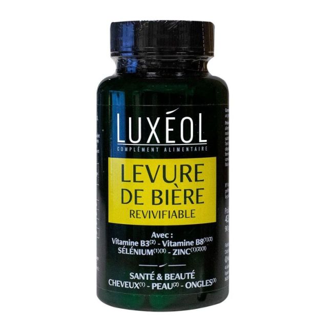 Luxeol Levure De Biere Revivifiable Gel Pilulier/90