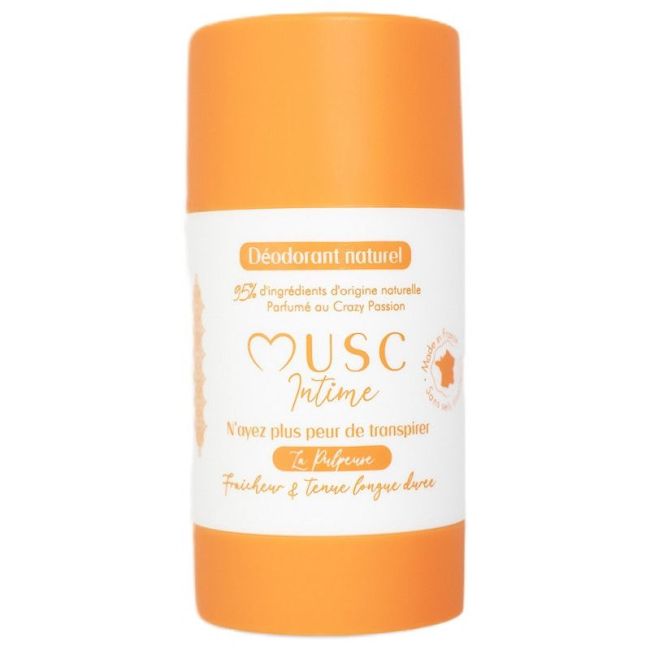 Musc Intime La Pulpeuse Deodorant Naturel Crazy Passion Stick/50G