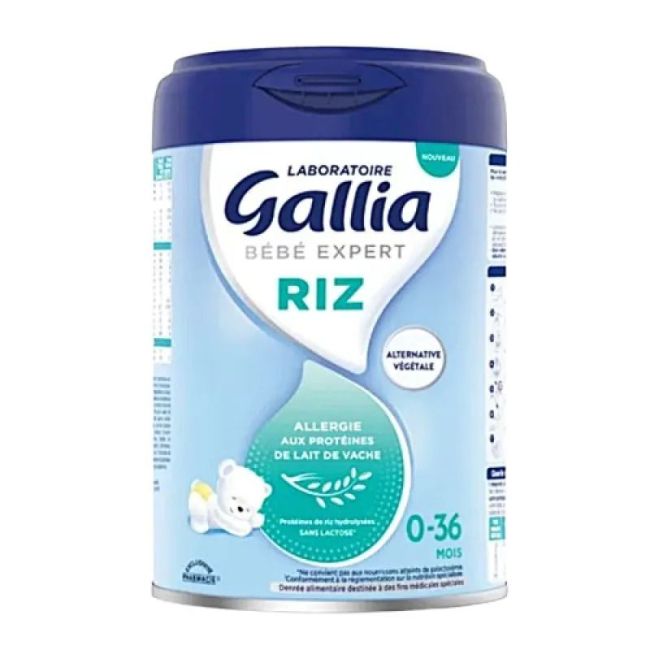 Gallia Bebe Expert Riz Lait Pdre B/800G