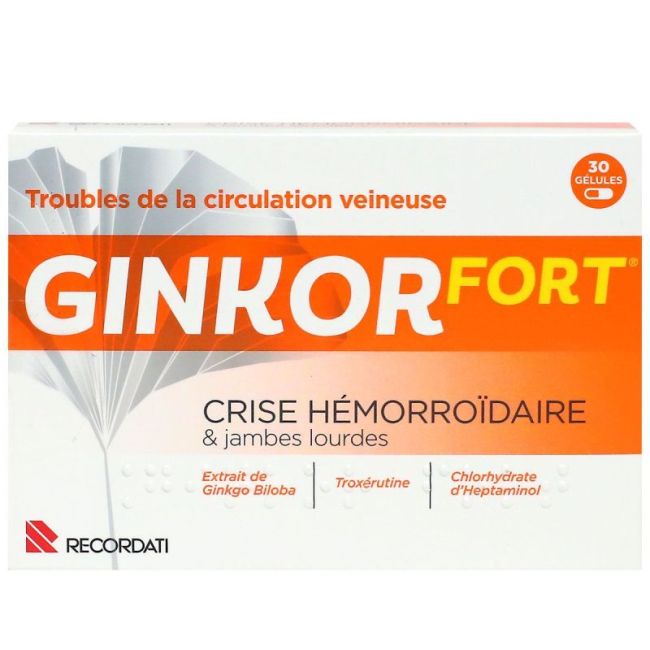 Ginkor Fort Gel Plq/30