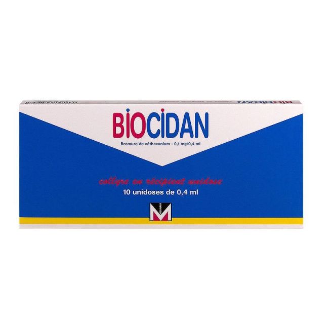 Biocidan 0,1 Mg/0,4 Ml Collyre Recip Unidose 10Unid/0,4Ml