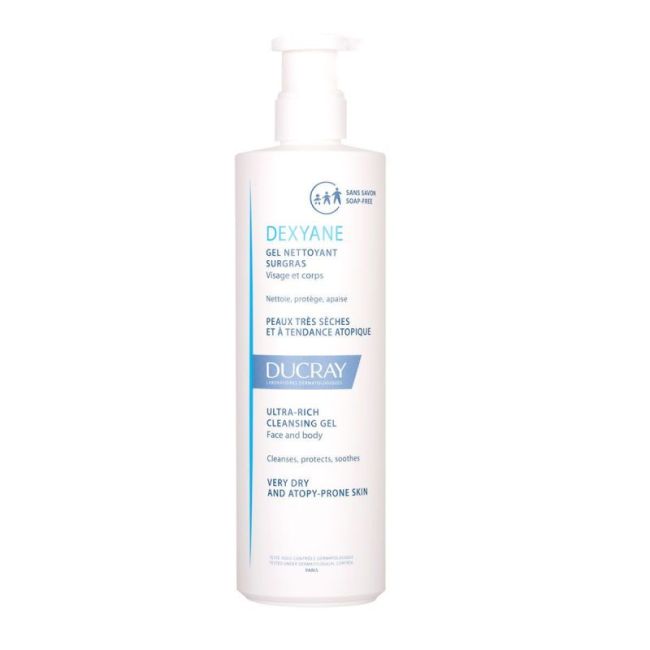 Dexyane Gel Nettoyant Surgras Fl Pompe/400Ml
