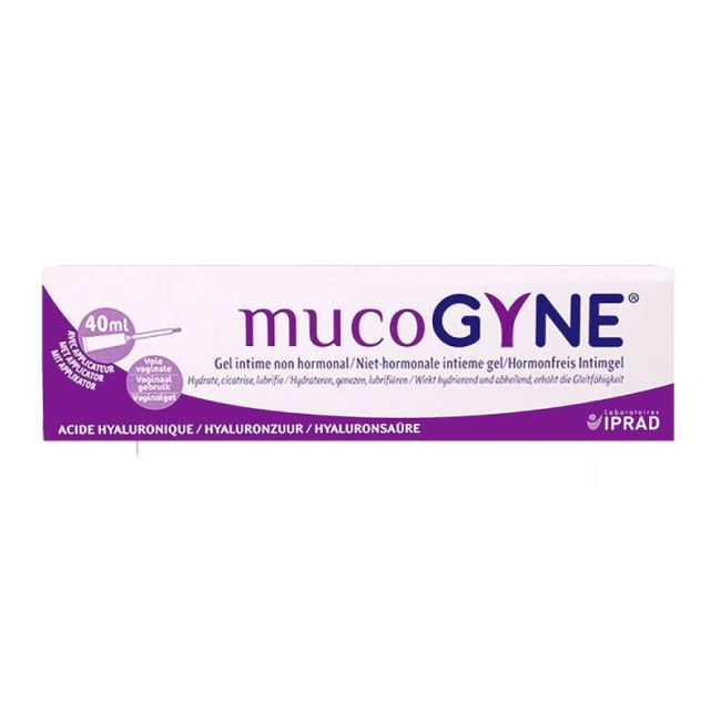 Mucogyne Gel Intime Non Hormonal A L'acide Hyaluronique Liposome T/40Ml