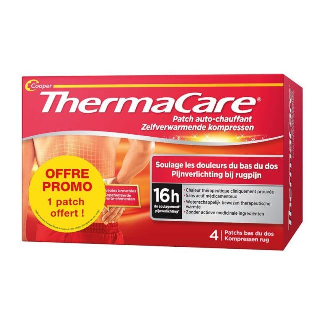 Thermacare Patch Chauffant Dos B/3+1