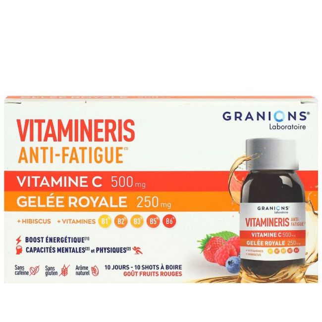 Granions Vitamineris Shot S Buv 10Shots/25Ml