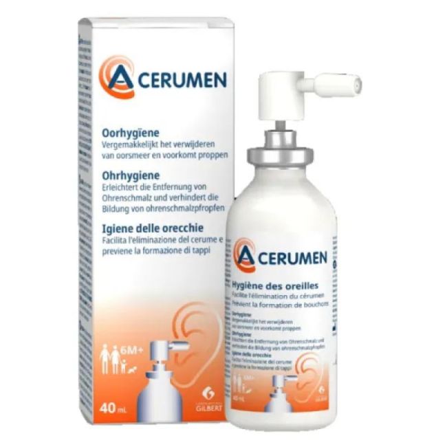 A-cerumen hygiène auriculaire solution spray 40ml