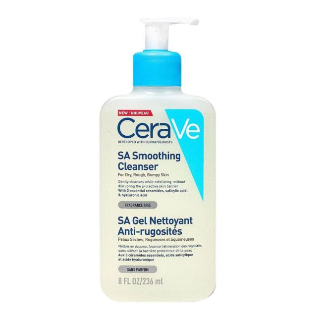Cerave Sa Gel Nettoyant Anti-Rugosites Fl Pompe/236Ml