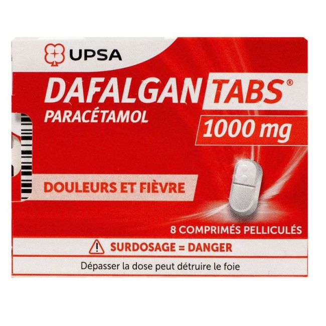 Dafalgantabs 1000 Mg Cpr Pell Plq/8