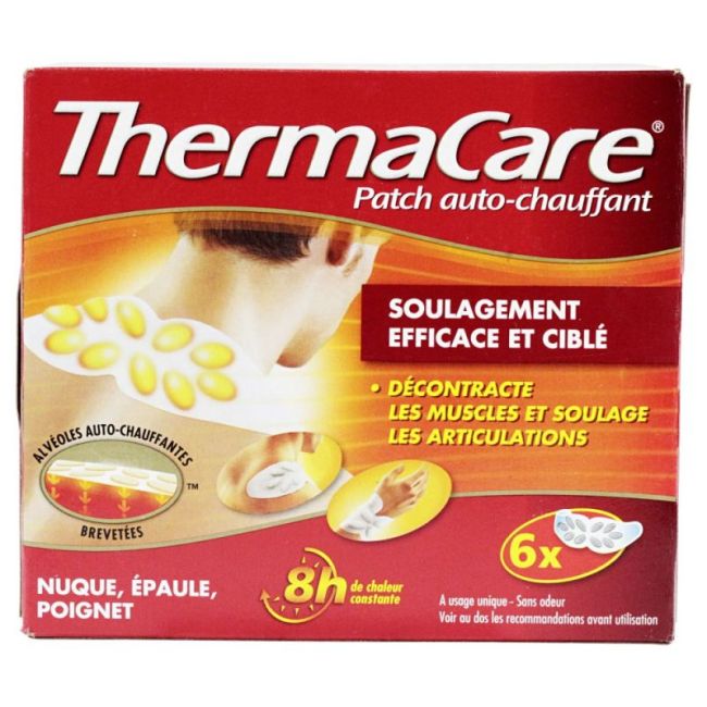 Thermacare Patch Chauffant Nuque Epaule Poignet Pack/6