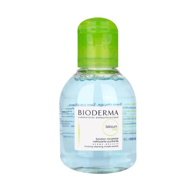 Bioderma Sebium H2O Eau Micellaire Sans Savon Nettoyante Peau Grasse Fl/100Ml