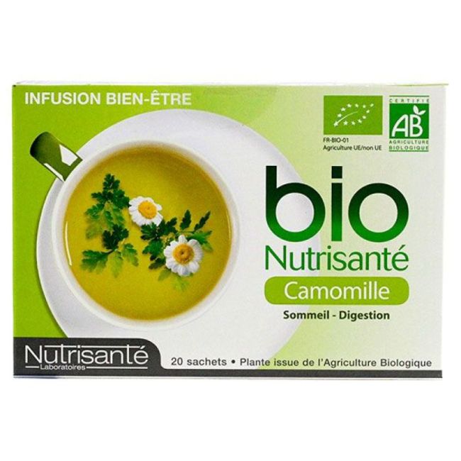Nutrisante Infusions Bio Tis Camomille 20Sach