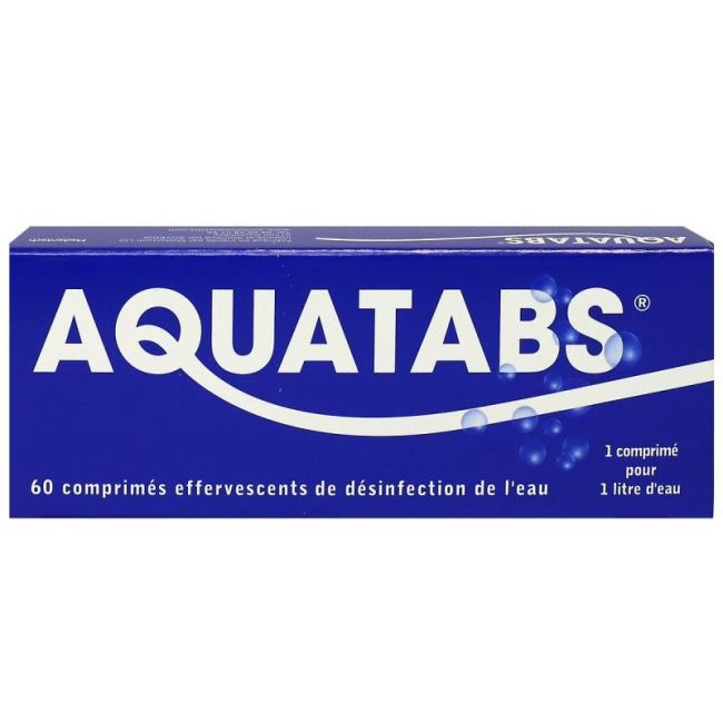 Aquatabs 1Cpr/Litre Cpr Eff B/60