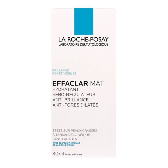 Effaclar Mat La Roche Posay Cr Hydratante Visage Sebo-Regulatrice T/40Ml
