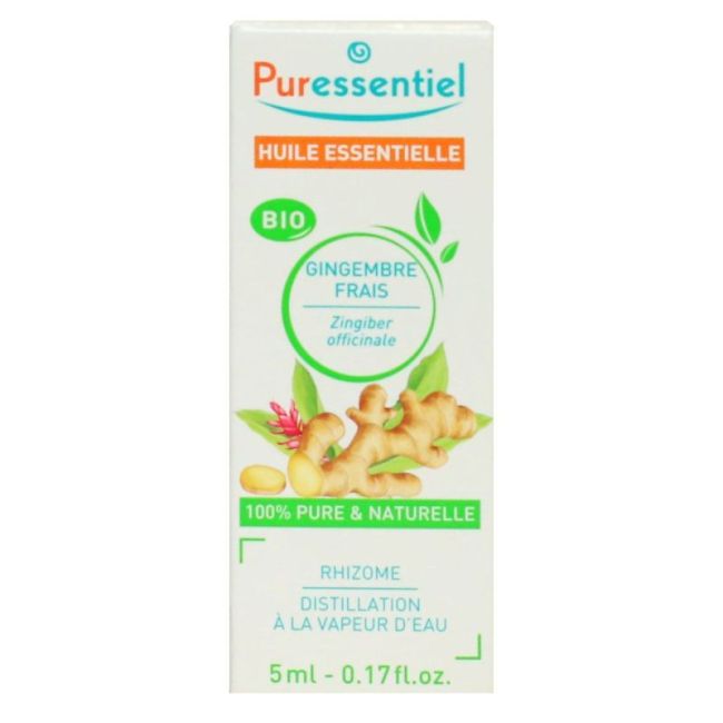 Puressentiel Hebbd Huile Essentielle Bio Gingembre Fl/5Ml