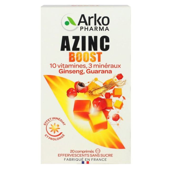 Azinc Boost Effervescent Cpr Eff Des 15 Ans B/20