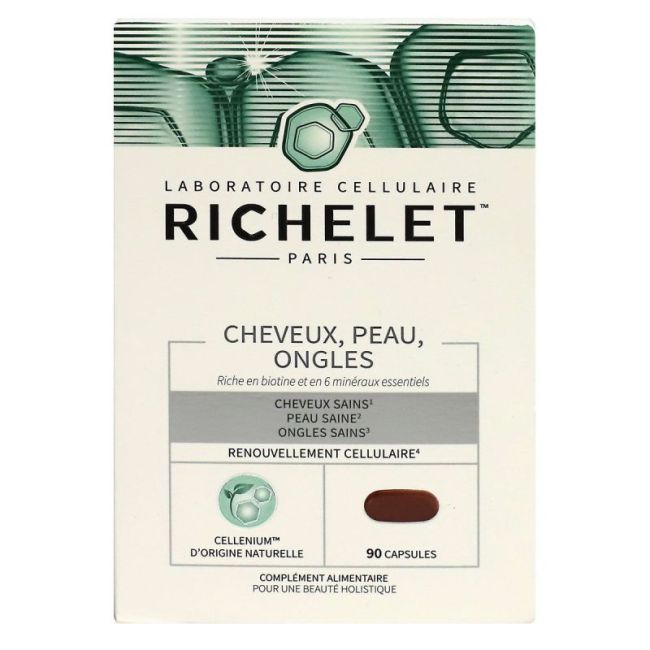Richelet Cheveux Peau Ongles Caps B/60