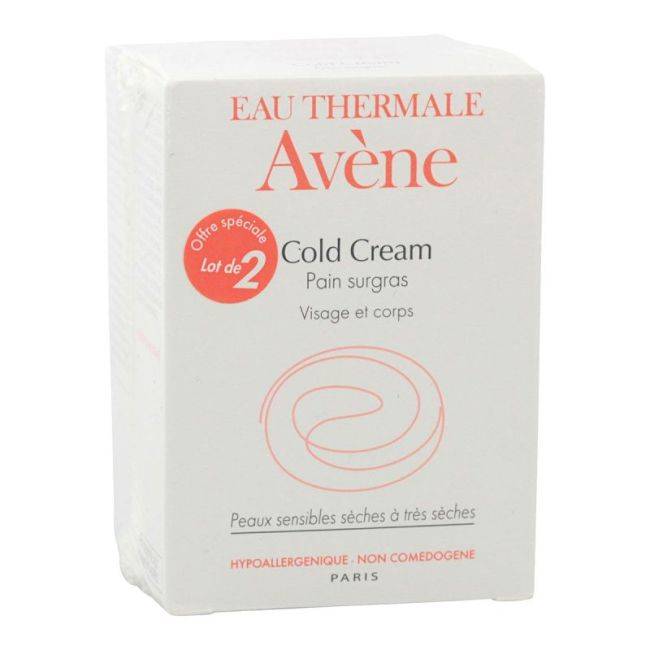 Avene Cold Cream Pain Surgras Visage Et Corps 2X100G