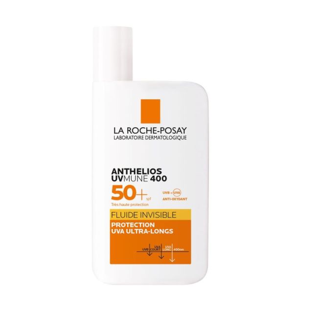 Anthelios Uvmune 400 La Roche Posay Spf50+ Fluide Avec Parfum Fl/50Ml
