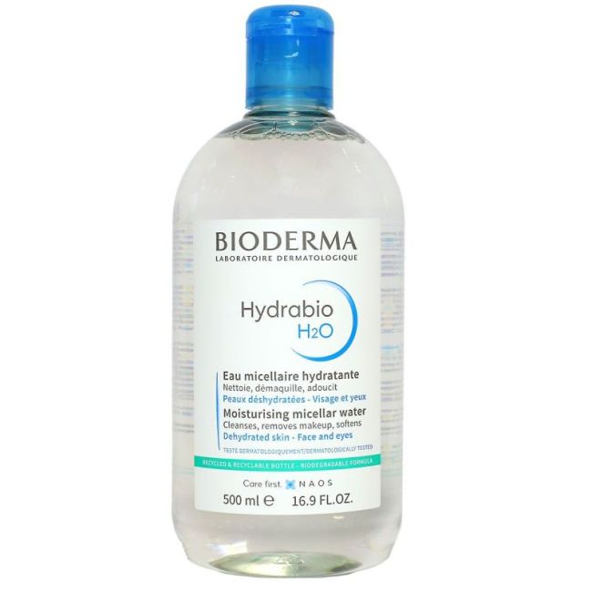 Bioderma Hydrabio H2O Sol Micellaire Demaquillante Hydratante Fl/500Ml