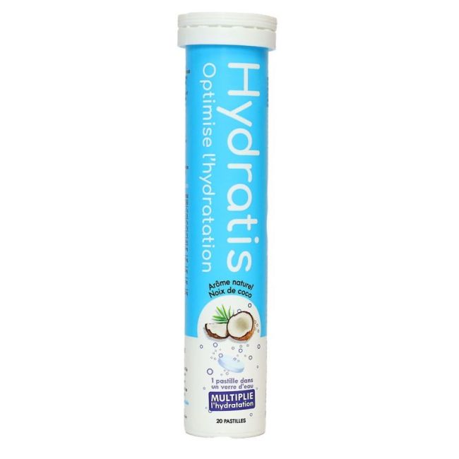Hydratis Past Effervescente Noix De Coco T/20