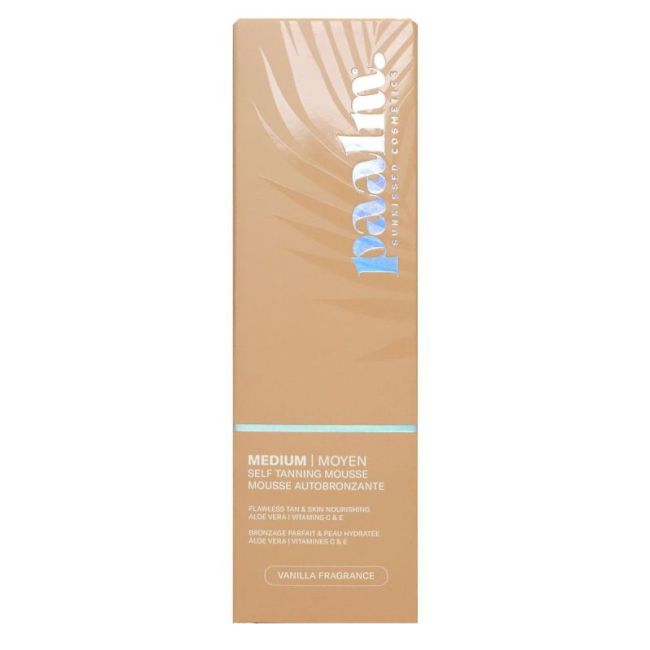 Paalm Mousse Autobronzante Medium 150Ml Vanille