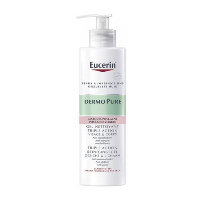 Eucerin Dermopure Clinical Gel Nettoyant Correcteur Fl Pompe/400Ml