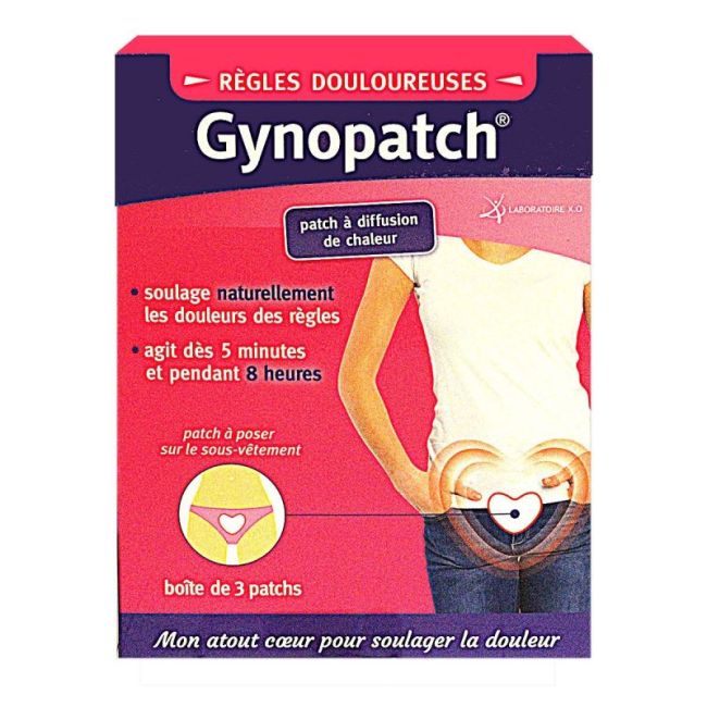 Gynopatch Patch Regles Douloureuses B/3
