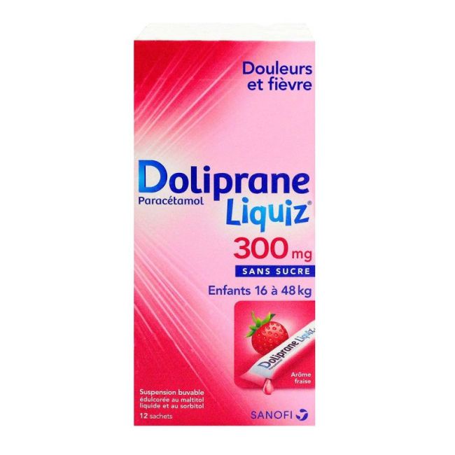 Dolipraneliquiz 300 Mg Susp Buv En Sachet 12Sach