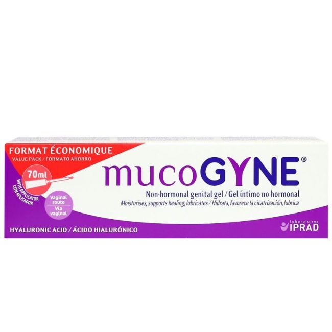 Mucogyne Gel Intime Non Hormonal A L'acide Hyaluronique Liposome T/70Ml