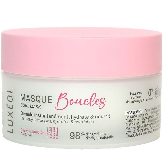 Luxeol Masque Boucles Pot/200Ml