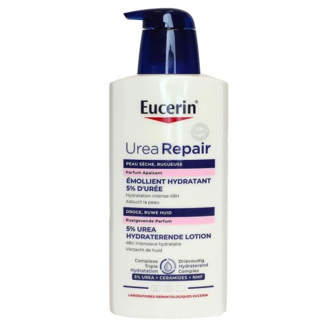Eucerin Urearepair Plus Emollient 5% Uree Parfume Fl Pompe/400Ml